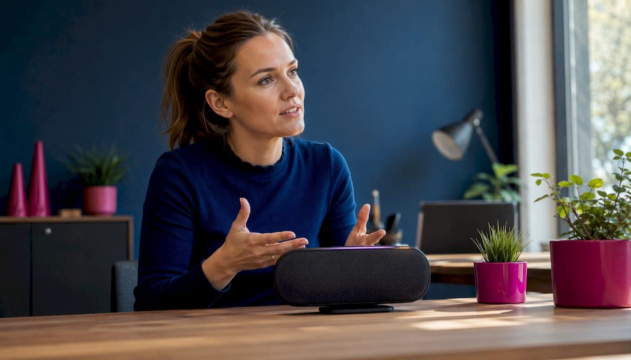 Full duplex kaiutinmikrofoni: parhaat mallit yrityksille